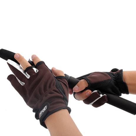 Skidproof Fishing Gloves Anti Slip Fishing Rod Tackle Gloves Outdoor Sports New Drop Shipping Free Shipping