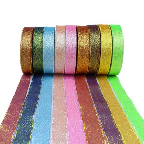 2cm Ribbon Satin Ribbon Rolls Wedding Party Decoration Candy Box Packaging Decor Supplies 9 Colors 25 yard/roll C85