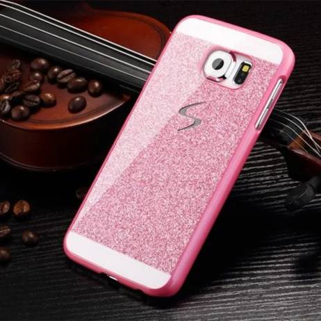 Hard Flash Plastic Cover Diamond Bling Crystal Capa Fundas Case For Samsung Galaxy S6 / S6 Edge/S6 Edge + Plus / S5 / S4 / S3