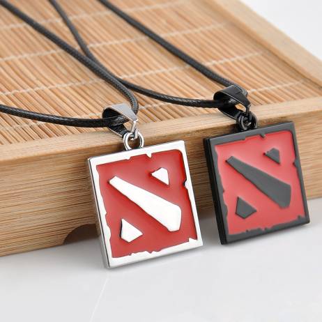 New 2015 Hot Network Game Dota 2 Pendant Necklace Europe America Women And Men Enamel Necklace Game Jewelry men's Gifts