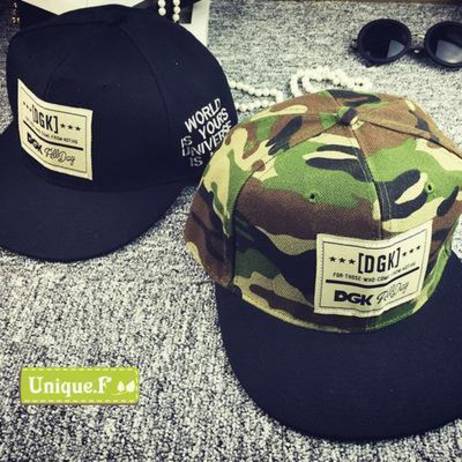 Brand New DGK Snapback Caps Flat Hip Hop Casquette Gorras Hat Camouflage Adult Adjustable Hats For Men Women Baseball Cap Planas