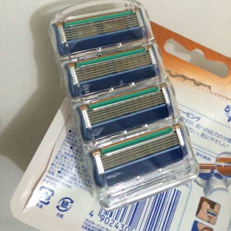 Free Shipping 4pcs/lot High Quality brand Blade for gilett Fusione original shaving razor blades for gilete men Standard for men