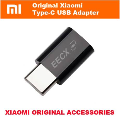 CN+ Original XIAOMI Type-C USB Adapter Mi4c Micro USB Female to USB 3.1 Type-C Male Cable Convertor Connector Fast Data Sync