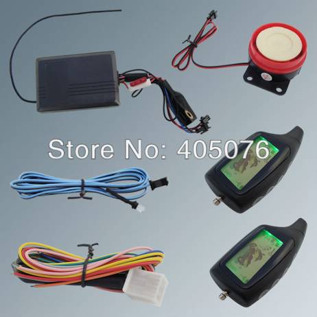 In Stock Two Way Motorcycle Alarm System Motorbike 2 Way Alarm Long Range Distance Control Fast Shipping In 24 Hours!