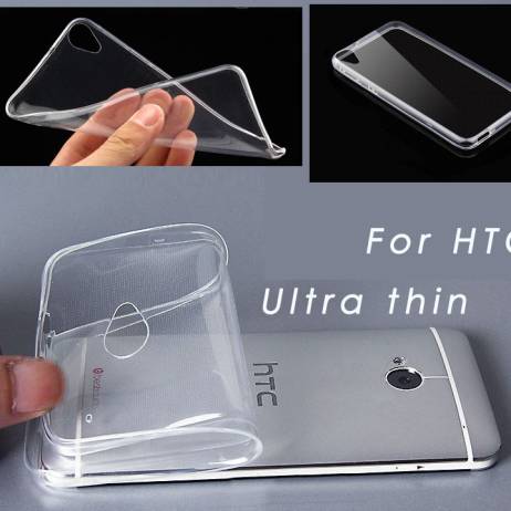 Ultra Thin Crystal High Clear Transparent Soft Silicone TPU Case Cover for HTC One M7 M8 M9 M8 mini E8 Eye Desire 820 D820