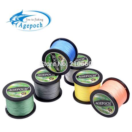 Agepoch 500 m Braided Multifilament Super Power Pe Fishing Line Rope The Peche Spearfishing Cord Wire Peche Carp Winter Thread 4