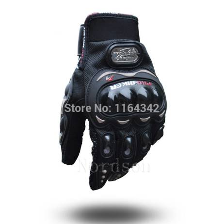 Hot sale Carbon fiber leather Racing Gloves Outdoor Sports Motorcycle Bike Cycling Full Finger knight cross country gloves