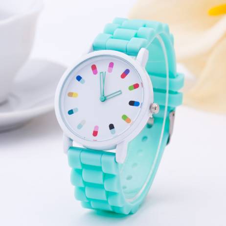 Hot Sale Women Watch 2015 Fashion Geneva Casual Watch Silicone Wristwatch Girls Women Men Quartz Watch Relogio Feminino Clocks