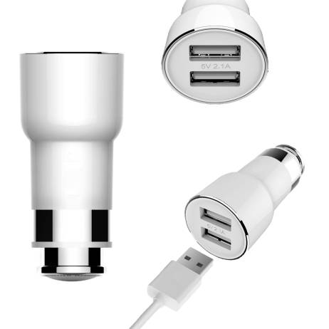 100% Original Millet Core Xiaomi Car Charger Bluetooth Car Player ROIDMI USB Car Cigarette Lighter Car Speaker