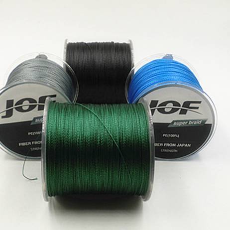 JOF Brand Super Strong Japan 300m Multifilament PE Braided Fishing Line 10 20 25 30 40 50 60 80 100LB