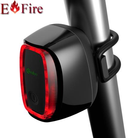 Meilan X6 Brand mading Smart Bike Light Bicycle rear back led Light rechargeable CE RHOS FCC MSDS Certification