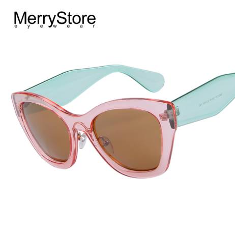 MERRYSTORE Butterfly Brand Eyewear Fashion Sunglasses Women Cat Eye Sun Glasses High quality Oculos UV400