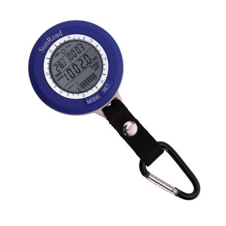 Hot Sale High Quality Sunroad SR204 Mini LCD Digital Fishing Barometer Altimeter Thermometer Waterproof Multi-function