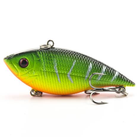1pcs Winter Fishing Lures Hard Bait VIB With Lead Inside Lead Fish Ice Sea FishingTackle Swivel Jig Wobbler Lure