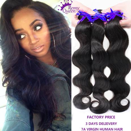 7A Peruvian virgin hair Peruvian body wave 3 bundles Rosa hair products 100% human hair extensions unprocessed virgin hair weave