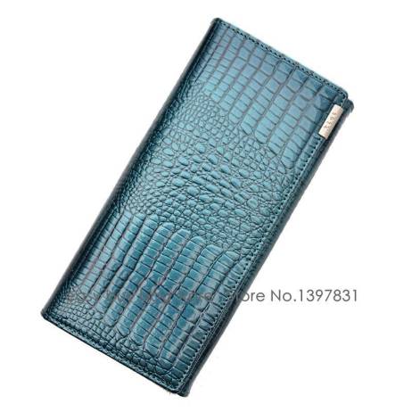 Newest women wallets genuine leather wallet women's coin purse fashion cocrodile pattern leather purses ladies clutch money bag