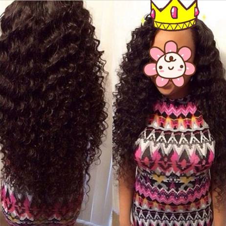 Brazilian Deep Wave Virgin Hair Brazilian Hair Bundles 3pcs lot100% Curly Virgin Hair Factory Selling 6A Cheap Hair Weave Online