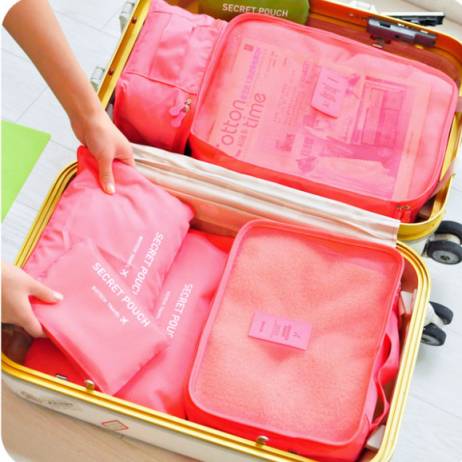 Nylon Packing Cube Travel Bag System Dura...