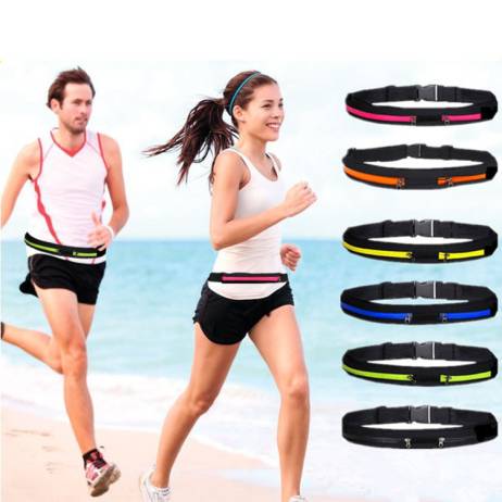 Waist bag Casual Waist Pack Sport bag Waterproof Running Bags Purse Mobile Phone Case for IPHONE pocket