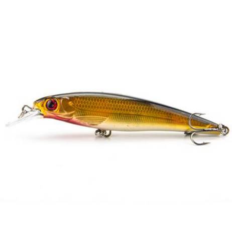 1PCS Laser Minnow Fishing Lure 11CM 13G pesca hooks fish wobbler tackle crankbait artificial japan hard bait swimbait