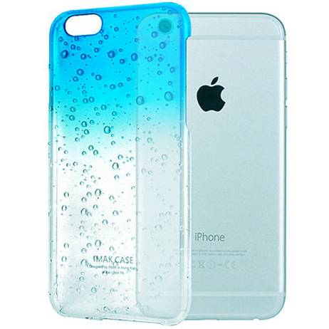 Raindrop Ultra Thin 3D Waterdrop Hard Back Cover Crystal Semi-Transparent Colorful Phone Case For iphone 4s 5 5s 6 6s 6/6s plus