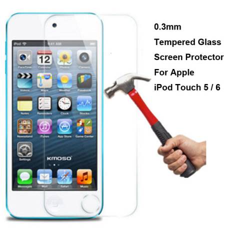 New Genuine Explosion Proof Tempered Glass Protective Film Screen Protector For Apple iPod Touch 5 5th 6 6th Gen Generation