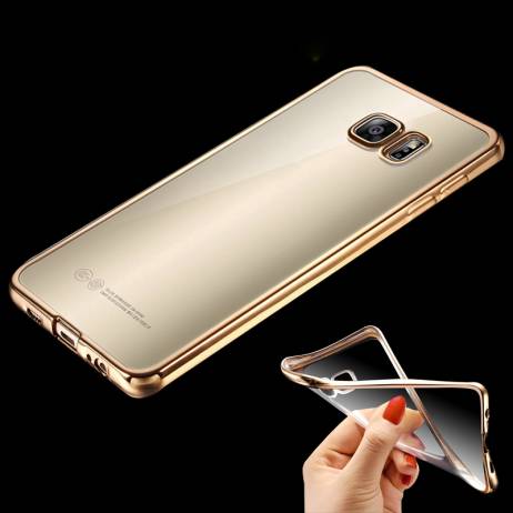 For Samsung S7 Edge Royal Luxury style Plating Gilded TPU Phone Case For Samsung Galaxy S7 S7 edge silicone soft Back Case Cover
