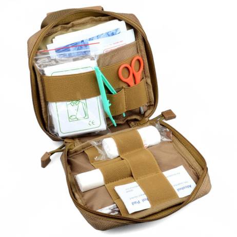 OneTigris Military MOLLE EMT First Aid Kit Survival Gear Bag Tactical Multi Medical Kit or Utility Tool Belt Pouch