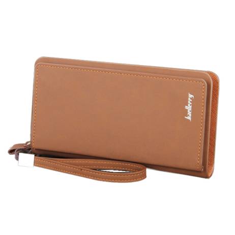 Luxury Brand Baellerry Men Long Patent Leather Wallet Hot Sale Carteras Mujer Clutch Purse Business Money Bag Cellphone Wallet