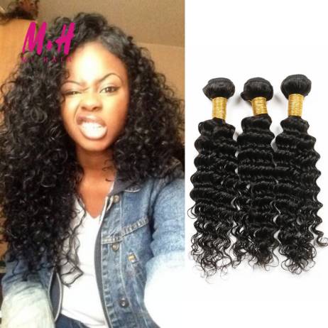 Vip Beauty Hair Malaysian Deep Curly Hair Malaysian Deep Curly Virgin Hair 4 Bundles Rosa Human Hair Weave Malaysian Deep Wave