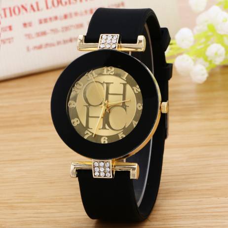 2016 ladies watch new tide comfortable silicone strap quartz watch set auger gold watches selling styles time clocks men watches