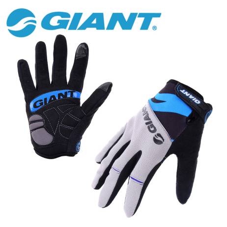 Brand GEL Racing Full Finger Cycling Bicycle Gloves Road Mountain Bike Silicone Non-Slip Breathable Gloves 4 Colors