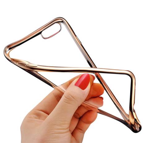 Case For Apple iPhone 6 6S 4.7 / 6Plus 6S Plus 5.5inch Royal Luxury style Plating Gilded TPU Phone silicone soft Back Case Cover