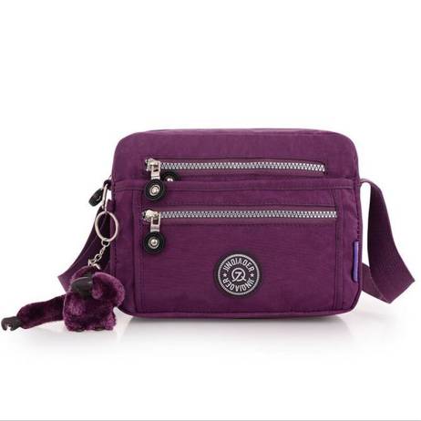 Women Lightly Shoulder Bags Fashion Waterproof Bag Mini Small Bag Student Shoulder Cross-body Messenger Bag Female Nylon Bags-3