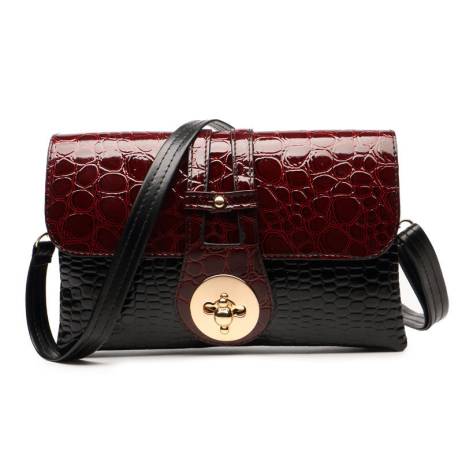 2016 New Crocodile Pattern Women Messenger Bags Handbags Women Famous Brands Clutch Bag Bolsa Sac A Main Femme De Marque Celebre
