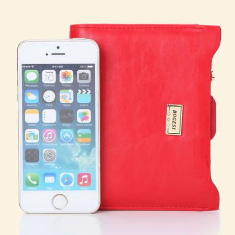 with Coin Bag zipper new 2016 women wallets brand purses female thin wallet passport holder ID Card Case