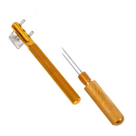 Good Quality Fishing Line Tier Knotter Needle Knots Golden Color Hook Tier And Line Tools Fishing Accessories Free Shipping
