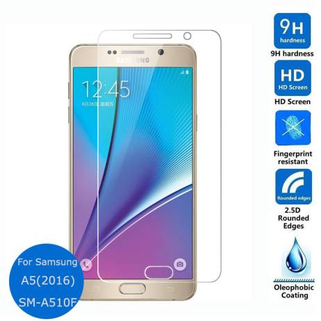Tempered Glass Film For Samsung GalaxyS6 S5 S4 S3 A3 A5 A7 (2016 TYPE )Screen Protector Safety Protective Film A510F A710F Lte