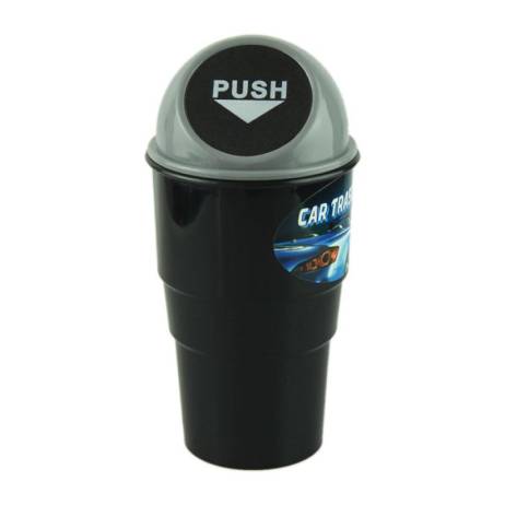 New Qualified Delicate Car garbage can vehicle Trash Can Garbage Dust Case Holder Bin Hot Selling Jan9