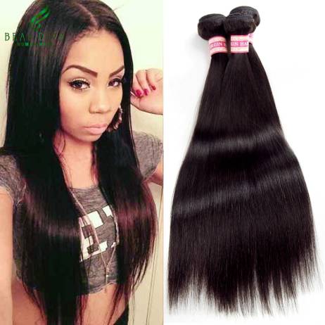 Brazilian Virgin Hair Straight 3pcs Brazilian Straight Hair Weave Tissage Bresilienne Unprocessed Human Hair Rosa Hair Products