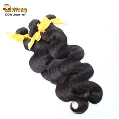 7A top quality,Peruvian Virgin hair body wave Free shipping3pcs/lot, hair extension products,1b#, 8-30inches in stock
