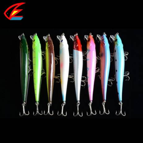 11.5cm 13g Bent Minow Fishing Lure Hard Plastic Artificial Lures 3D Fish Eye Swim Bait Crankbait Fake Baits Factory Price MI084