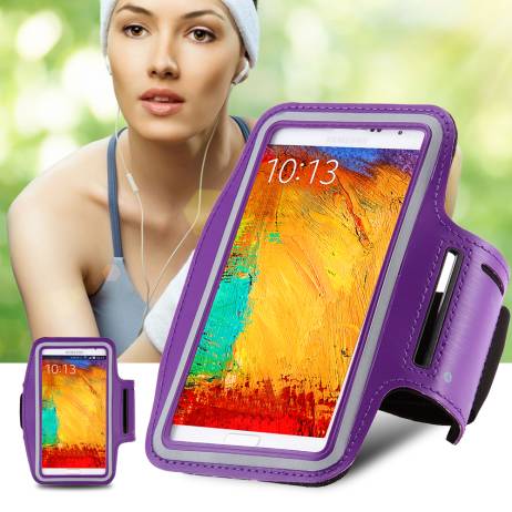Universal Workout Gym Running Arm Band Case For Samsung Galaxy Note5 4 3 2 S7EdgeWaterproof Sports Leather Cover Bag ForLG G3/G4