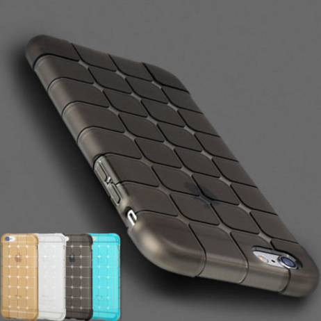 New Luxury Shockproof Silicone/Gel/Rubber Cube Model phone cases for iphone 5/5S/6/6s/6plus/6s plus Soft phone back housing
