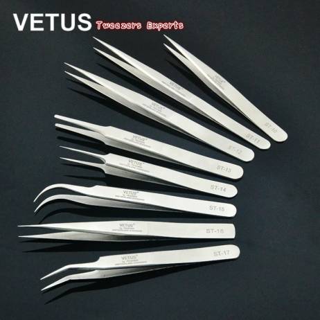 Maquiagem Profissional Stainless Eyelash Tweezers Makeup Ferramentas Pinzas Cejas Ferramenta Eyelashes Extension Tweezer Pincet
