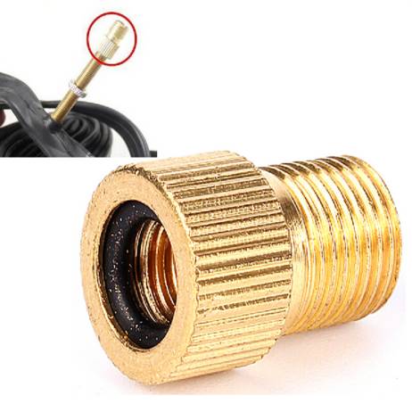 Converter Presta to Schrader Bicycle Bike Valve Adaptor Tube Pump Tools 1 Piece Free Shipping
