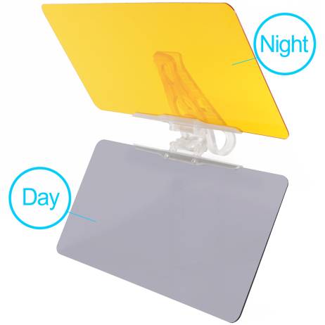 Auto Accessories HD Car Day and Night Anti-Glare Dazzling Goggle Night Vision Driving Mirror Sun Visors MA171