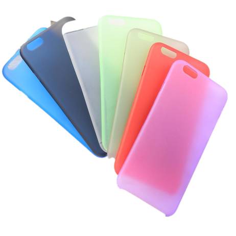 0.3mm For Apple iPhone 6 6S Ultra Thin Slim Matte Back Skin Cover 4.7 inch Phone Back Case Rubber Cover Dirt-resistant 7Colors