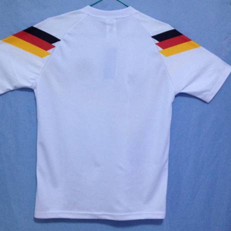 HOT! West Germany 1990 home jersey football men training Shirt High quality Soccer Retro jersey Alemania