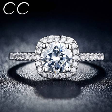 Roxi Jewelry Midi Finger Square Ring Engagement Wedding Rings for Women Vintage Anillo Bague Bijoux Femme Fashion Jewelry CC035